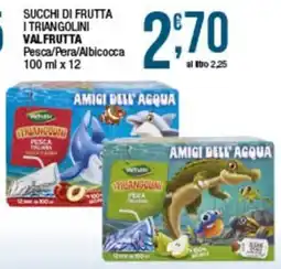 Sidis I triangolini valfrutta offerta