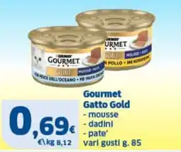 Sigma Gourmet Gatto Gold offerta