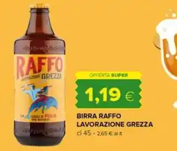 Oasi Birra Raffo Lavorazione Grezza offerta