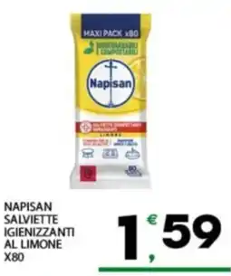 Despar Sicilia Napisan salviette igienizzanti al limone offerta