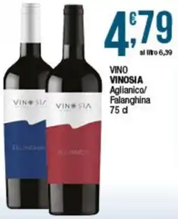 Sidis Vinosia Aglianico/Falanghina offerta