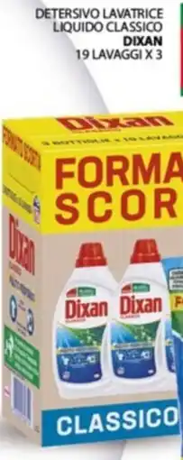 Despar Sicilia Detersivo lavatrice liquido classico dixan offerta