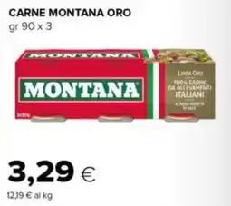 Oasi Carne Montana Oro offerta
