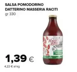 Oasi Salsa pomodorino datterino Masseria Raciti offerta
