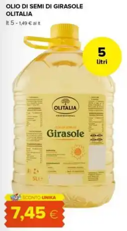 Oasi Olio di semi di girasole Olitalia offerta
