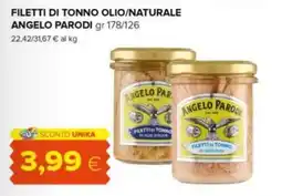 Oasi Filetti di tonno Angelo Parodi offerta