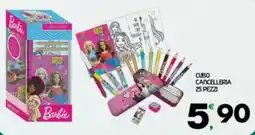 Despar Sicilia Cubo cancelleria Barbie offerta