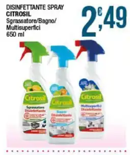 Sidis Citrosil Disinfettante Spray offerta