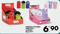 Despar Sicilia Tombolino estensibile Spider Man/Avengers/Hello Kitty offerta