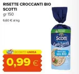 Oasi Risette croccanti bio Scotti offerta