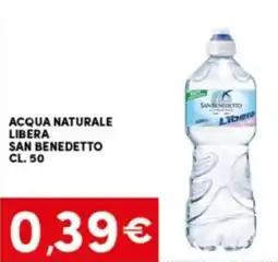 Despar Sicilia Acqua naturale libera San Benedetto offerta
