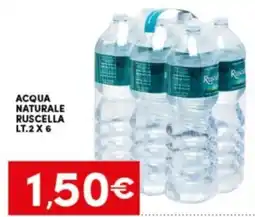 Despar Sicilia Acqua naturale Ruscella offerta