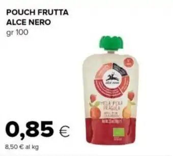 Oasi Pouch frutta alce nero offerta
