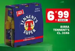Despar Sicilia Birra Tennent's Super offerta