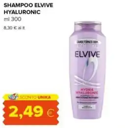 Oasi Shampoo Elvive Hyaluronic offerta