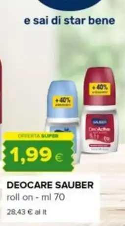 Oasi Deocare Sauber roll on offerta