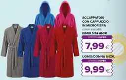 Oasi Accappatoio con cappuccio in microfibra offerta