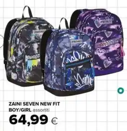 Oasi Zaini Seven New Fit offerta