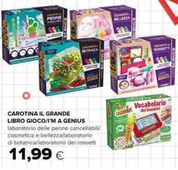 Oasi Carotina il grande libro gioco/i'm a genius offerta