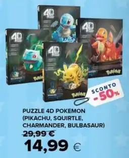 Oasi Puzzle 4D Pokemon offerta