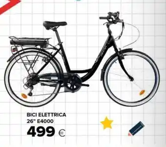 Bici elettrica 26" E4000