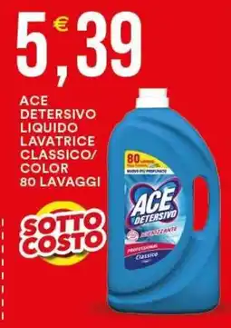 Vantaggio Cash&Carry Ace Detersivo Liquido Lavatrice Classico offerta