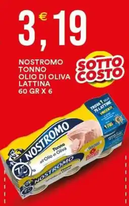 Vantaggio Cash&Carry Nostromo tonno all'olio di oliva offerta