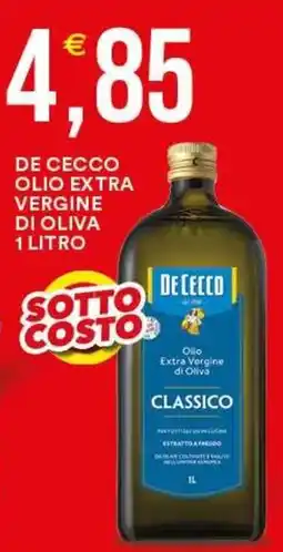 Vantaggio Cash&Carry De Cecco olio extra vergine di oliva classico offerta