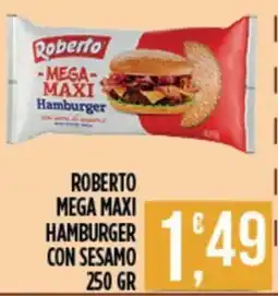Euroesse Roberto Mega Maxi Hamburger con sesamo offerta