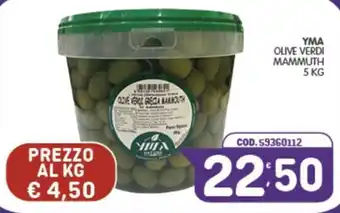 Yma olive verdi mammuth