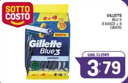 Eurocash Gillette Blue 3 offerta