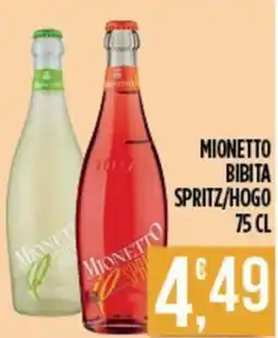 Euroesse Mionetto bibita spritz/hogo offerta