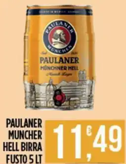 Euroesse Paulaner Münchner Hell Birra offerta