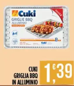 Euroesse Cuki griglia bbq in alluminio offerta