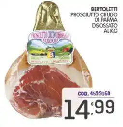 Eurocash Bertoletti Prosciutto Crudo di Parma offerta
