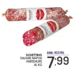 Eurocash Schettino salame napoli partenope offerta