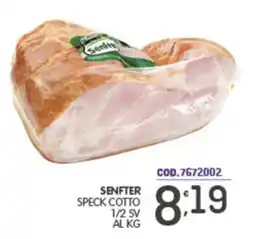 Eurocash Senfter speck cotto offerta