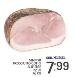 Eurocash Senfter prosciutto cotto alle erbe offerta