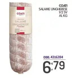 Eurocash Coati salame ungherese offerta