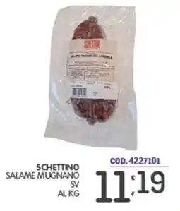 Eurocash Schettino salame muggnano offerta