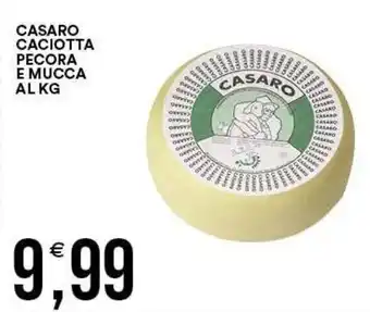 Vantaggio Cash&Carry Casaro caciotta pecora e mucca offerta