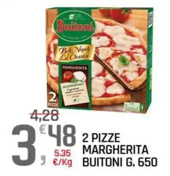 2 pizze margherita Buitoni
