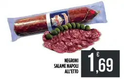 Euroesse Negroni salame napoli offerta