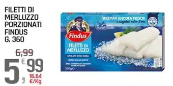 Filetti di merluzzo Findus