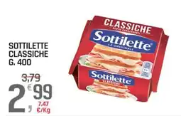 A&O Sottilette classiche offerta