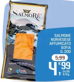 A&O Salmone norvegese affumicato Sofia offerta