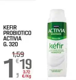 A&O Kefir probiotico Activia offerta