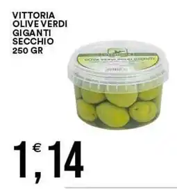 Vantaggio Cash&Carry Vittoria olive verdi giganti secchio offerta