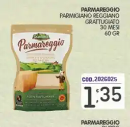 Eurocash Parmareggio Parmigiano Reggiano Grattugiato offerta