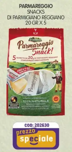 Eurocash Parmareggio Snack! offerta